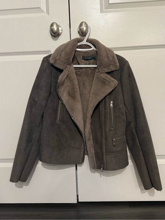 Ralph Lauren Jackets & Blazers - Ralph Lauren Gray Suede Jacket